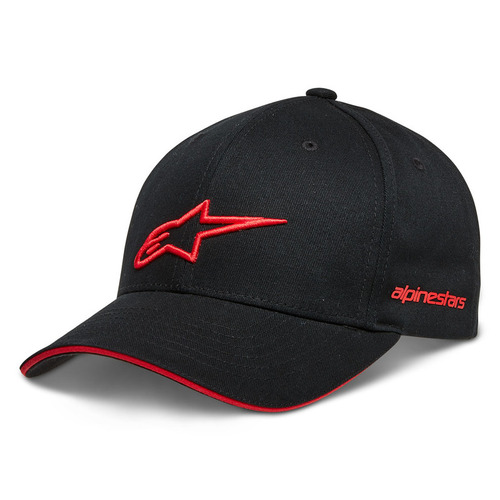 ALPINESTARS ROSTRUM HAT BLACK RED 