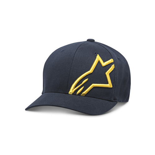 ALPINESTARS CORP SHIFT 2 HAT NAVY GOLD S/M