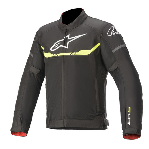ALPINESTARS T SPS AIR JACKET BLACK FLURO YELLOW S