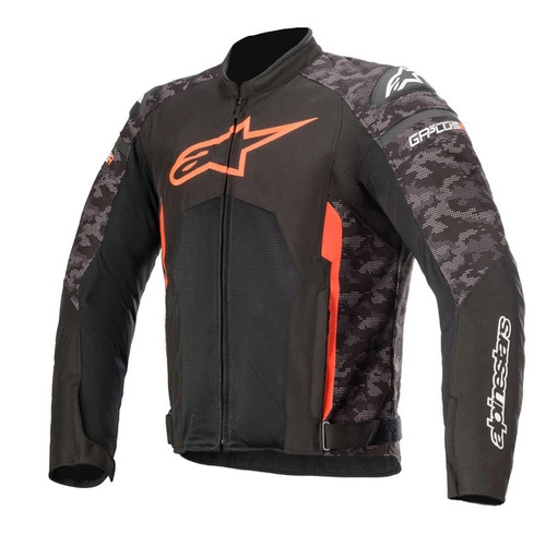 ALPINESTARS T-GP PLUS R V3 AIR JACKET BLACK CAMO RED S