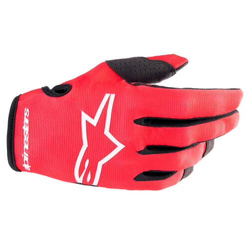ALPINESTARS 2023 YOUTH RADAR GLOVES MARS RED WHITE 3XS