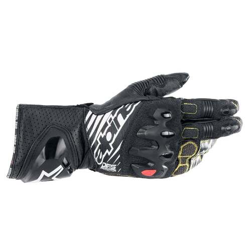 ALPINESTARS GP TECH V2 GLOVES BLACK WHITE L