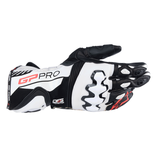 ALPINESTARS GP PRO R4 GLOVES BLACK WHITE XXL