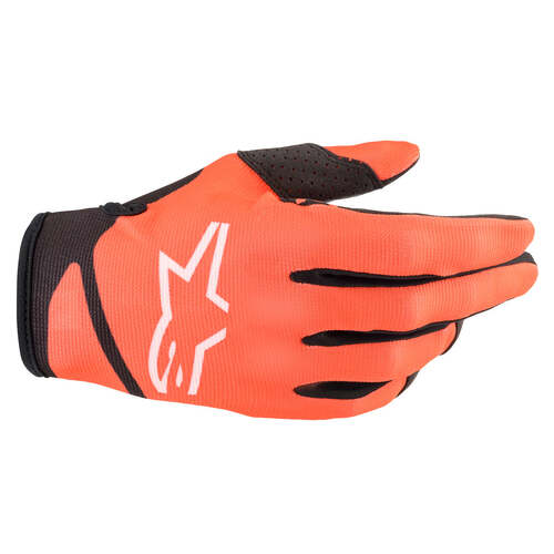 ALPINESTARS 2022 RADAR GLOVES ORANGE BLACK S