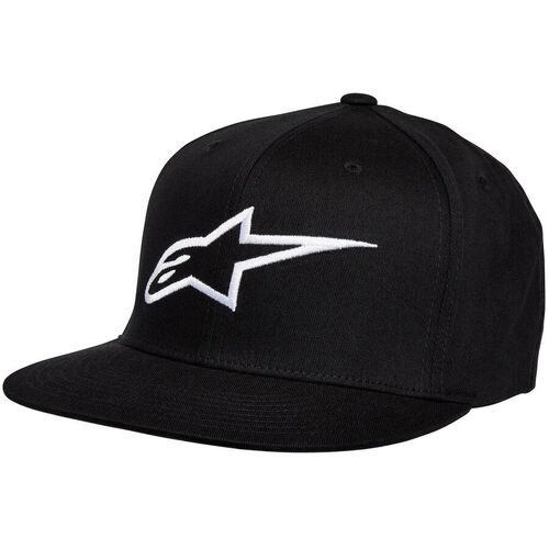 ALPINESTARS AGELESS FLATBILL HAT BLACK WHITE S/M