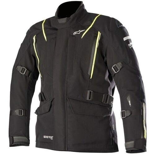 ALPINESTARS BIG SUR GORETEX PRO TECH AIR JACKET BLACK FLURO YELLOW S