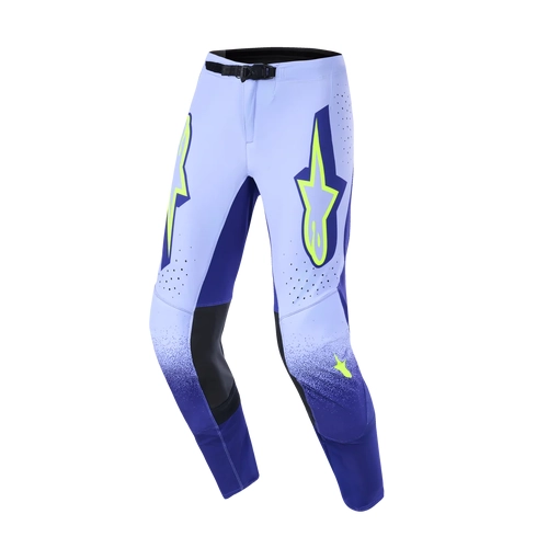 ALPINESTARS 2026 SUPERTECH SCENZ PANTS PURPLE FLURO YELLOW 28