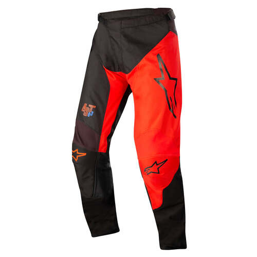 ALPINESTARS 2022 RACER SUPERMATIC PANTS BLACK BRIGHT RED 40