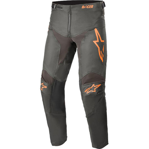 ALPINESTARS 2021 YOUTH RACER COMPASS PANTS ANTHRACITE ORANGE 22