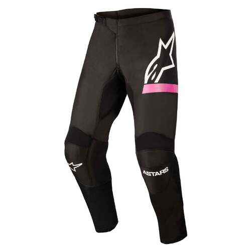 ALPINESTARS 2022 STELLA FLUID PANTS BLACK FLURO PINK 26