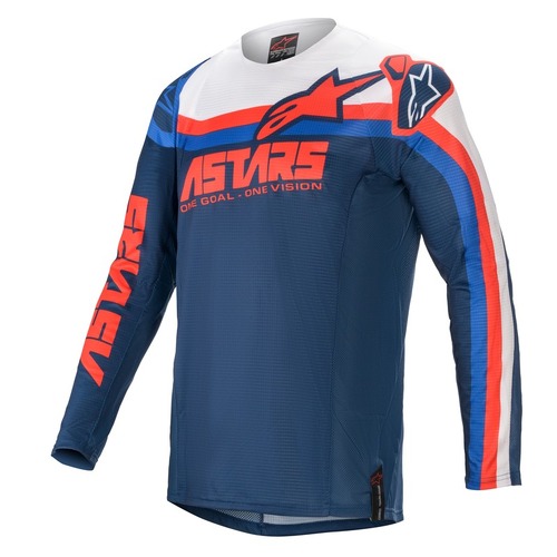 ALPINESTARS 2021 TECHSTAR VENOM JERSEY BLUE RED WHITE S
