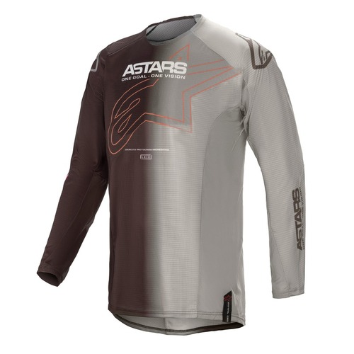 ALPINESTARS 2021 TECHSTAR PHANTOM JERSEY ANTHRACITE ORANGE S