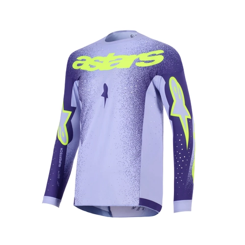 ALPINESTARS 2026 SUPERTECH SCENZ JERSEY PURPLE FLURO YELLOW M