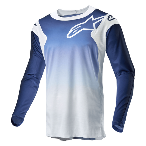 ALPINESTARS 2024 RACER HOEN JERSEY WHITE DARK NAVY LIGHT BLUE S