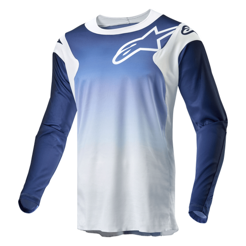 ALPINESTARS 2024 RACER HOEN JERSEY WHITE DARK NAVY LIGHT BLUE L