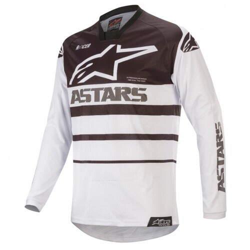 ALPINESTARS 2020 RACER SUPERMATIC JERSEY WHITE BLACK S