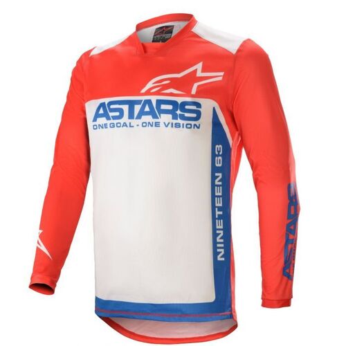 ALPINESTARS 2021 RACER SUPERMATIC JERSEY RED BLUE WHITE S