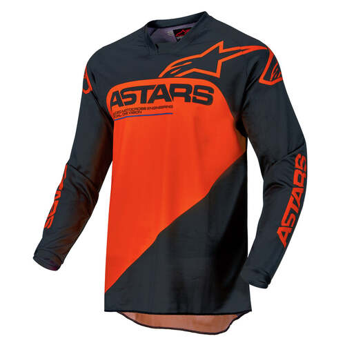 ALPINESTARS 2022 RACER SUPERMATIC JERSEY ANTHRACITE ORANGE S