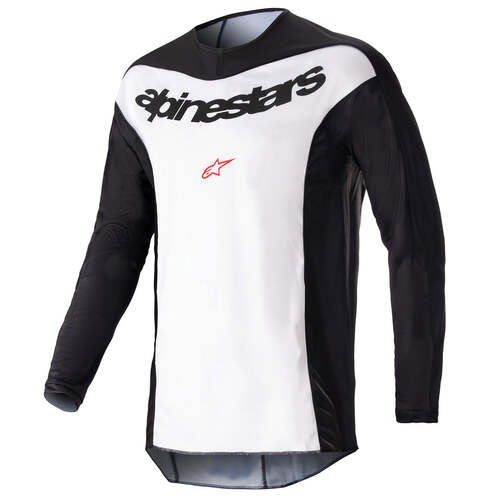 ALPINESTARS 2023 FLUID LURV JERSEY BLACK WHITE S