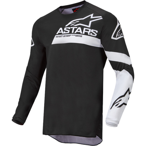 ALPINESTARS 2022 FLUID CHASER JERSEY BLACK WHITE S