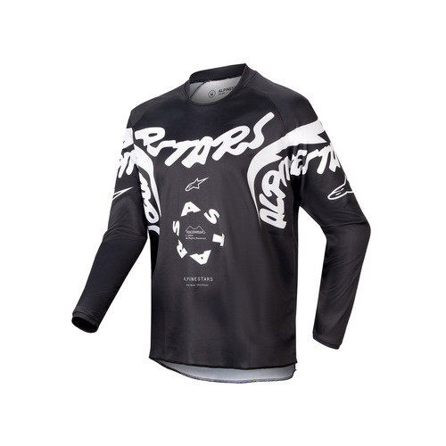 ALPINESTARS 2024 YOUTH RACER HANA JERSEY BLACK WHITE S