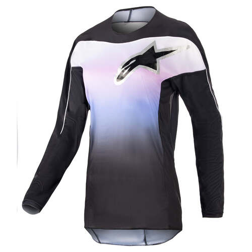 ALPINESTARS 2023 STELLA FLUID JERSEY BLACK FROZEN PURPLE XL