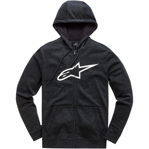 ALPINESTARS AGELESS II ZIP HOODIE BLACK WHITE S