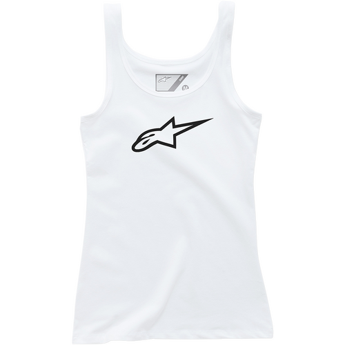 ALPINESTARS WOMENS AGELESS TANK WHITE XS