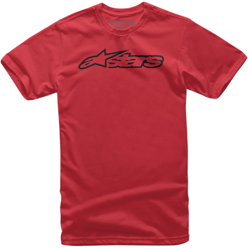 ALPINESTARS KIDS BLAZE TEE RED BLACK XS