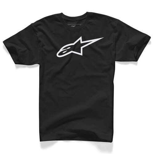 ALPINESTARS JUVY AGELESS TEE BLACK WHITE 7