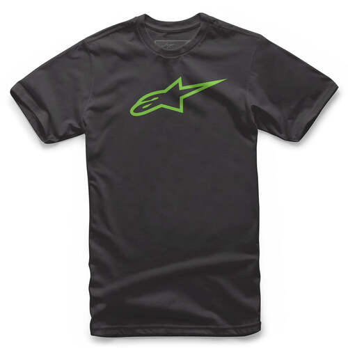 ALPINESTARS JUVY AGELESS TEE BLACK GREEN 7