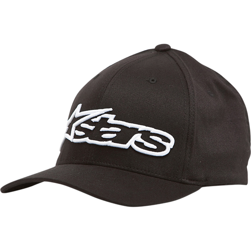 ALPINESTARS BLAZE FLEXFIT HAT BLACK WHITE XXL