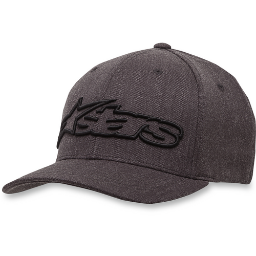 ALPINESTARS BLAZE FLEXFIT HAT DARK GREY HEATHER BLACK L/XL
