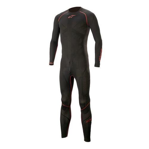 ALPINESTARS RIDETECH LITE UNDERSUIT BLACK RED XS/S