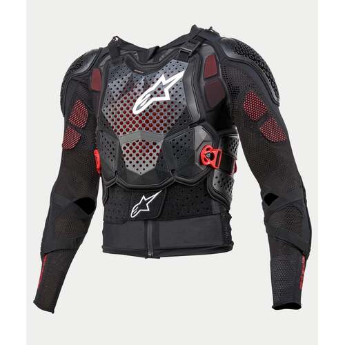 ALPINESTARS BIONIC TECH V3 PROTECTION JACKET BLACK WHITE RED M