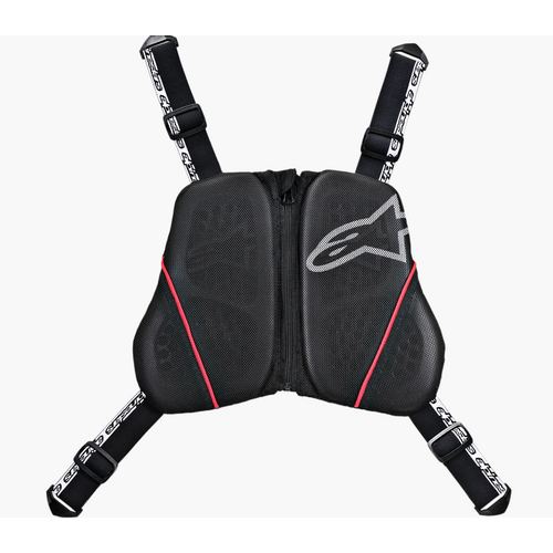 ALPINESTARS NUCLEON KR-C CHEST BLACK WHITE RED M/XL