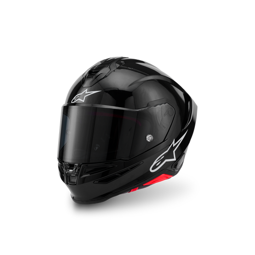 Alpinestars S-R7 Helmet Solid Black Glossy XS
