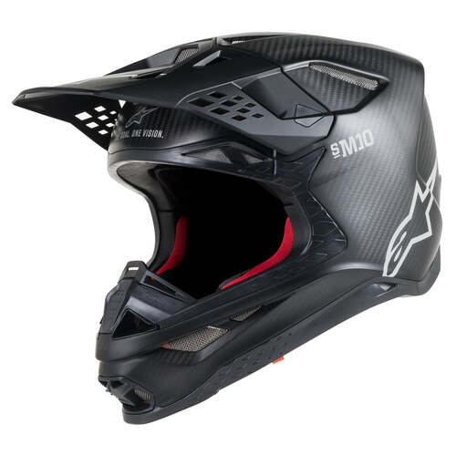 ALPINESTARS SUPERTECH S-M10 HELMET MATT BLACK CARBON S
