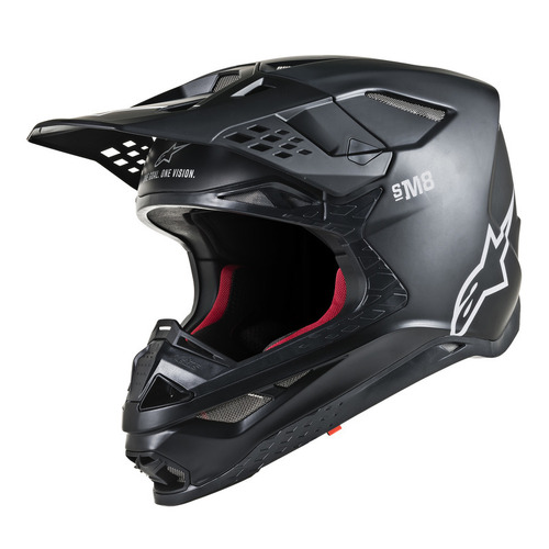 ALPINESTARS SUPERTECH S-M8 SOLID HELMET MATT BLACK XS