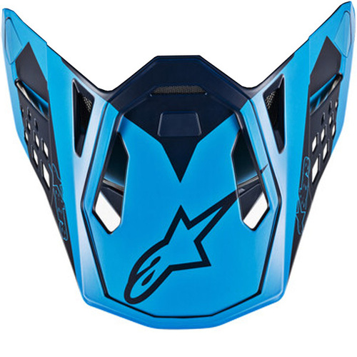 ALPINESTARS S-M10 META VISOR BLUE AQUA