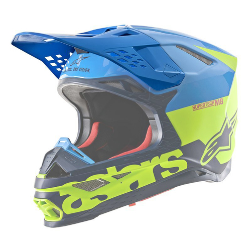 ALPINESTARS S-M8 RADIUM VISOR AQUA