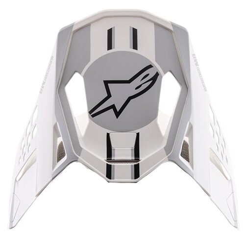 ALPINESTARS S-M8 VEGAS 20 VISOR MATT WHITE
