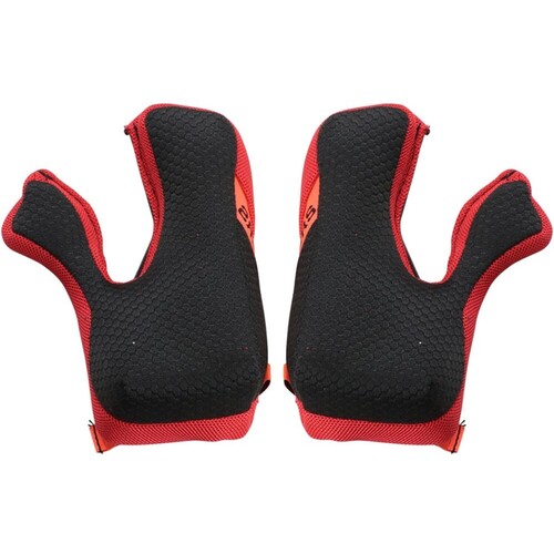 ALPINESTARS S-M10 / S-M8 HELMET CHEEK PAD SET +5MM BLACK XS