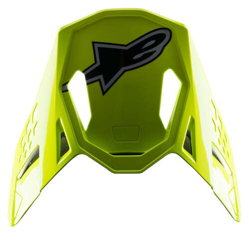 ALPINESTARS S-M8 FACTORY VISOR BLACK FLURO YELLOW BLUE
