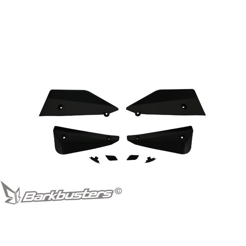 BARKBUSTERS SPARE PARTS - SABRE DEFLECTOR & PLUG SET - BLACK