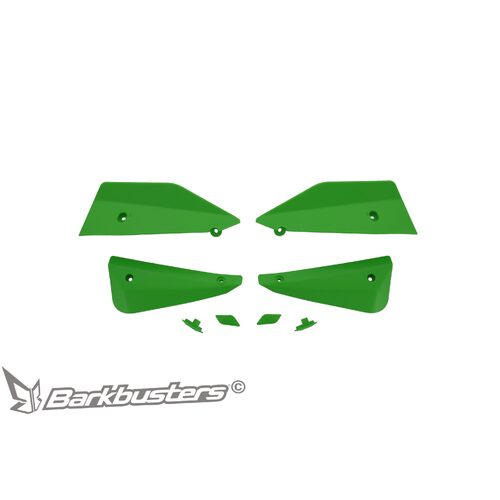 BARKBUSTERS SPARE PARTS - SABRE DEFLECTOR & PLUG SET - GREEN