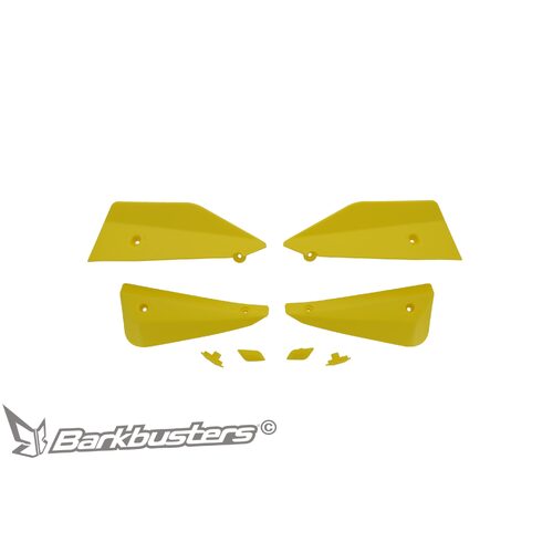 BARKBUSTERS SPARE PARTS - SABRE DEFLECTOR & PLUG SET - YELLOW