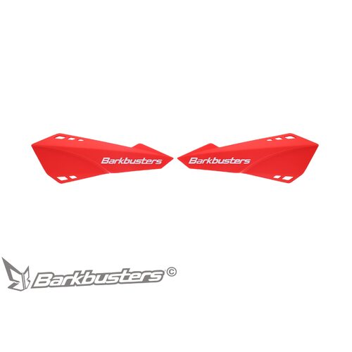 BARKBUSTERS SPARE PARTS - RED SABRE PLASTIC GUARDS ONLY (LEFT & RIGHT)