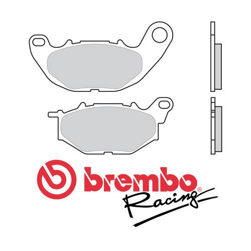 BREMBO RACING Z04 BRAKE PADS - YAMAHA R3 / MT-03 - 107A48606