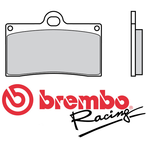 BREMBO RACING Z04 BRAKE PADS - YAMAHA R1 / R6 - 107A48653